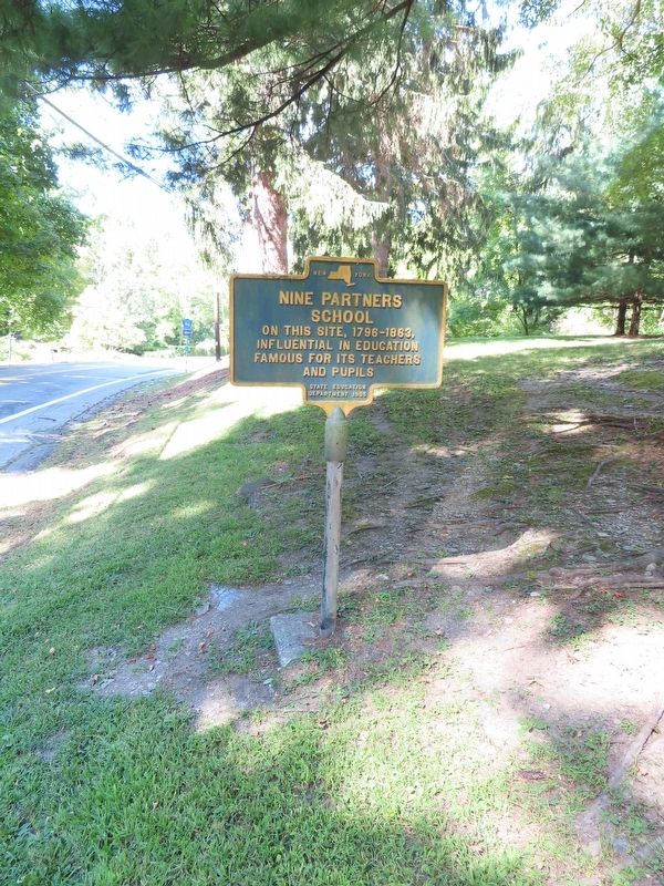 Nine Partners School Marker. Click for full size. Nine Partners School Marker image. Click for full size.