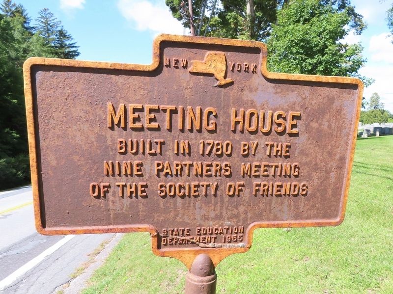 Meeting House Marker. Click for full size. Meeting House Marker image. Click for full size.