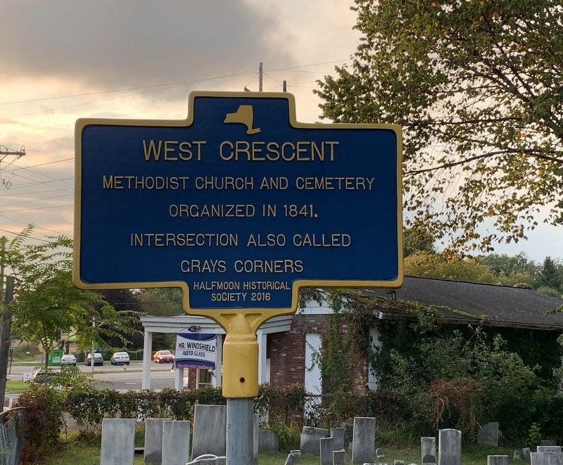 West Crescent Marker image. Click for full size.