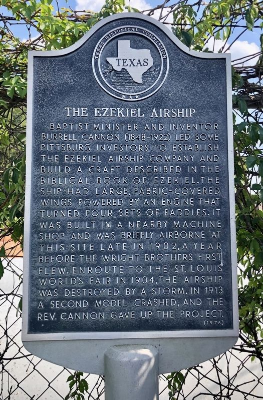 The Ezekiel Airship Marker image. Click for full size.