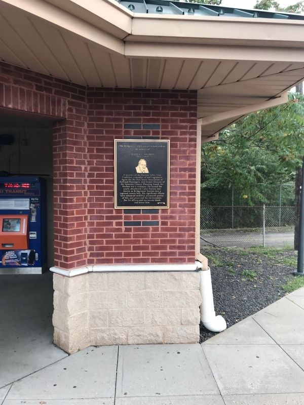 Bridgewater Train Station Marker image. Click for full size.