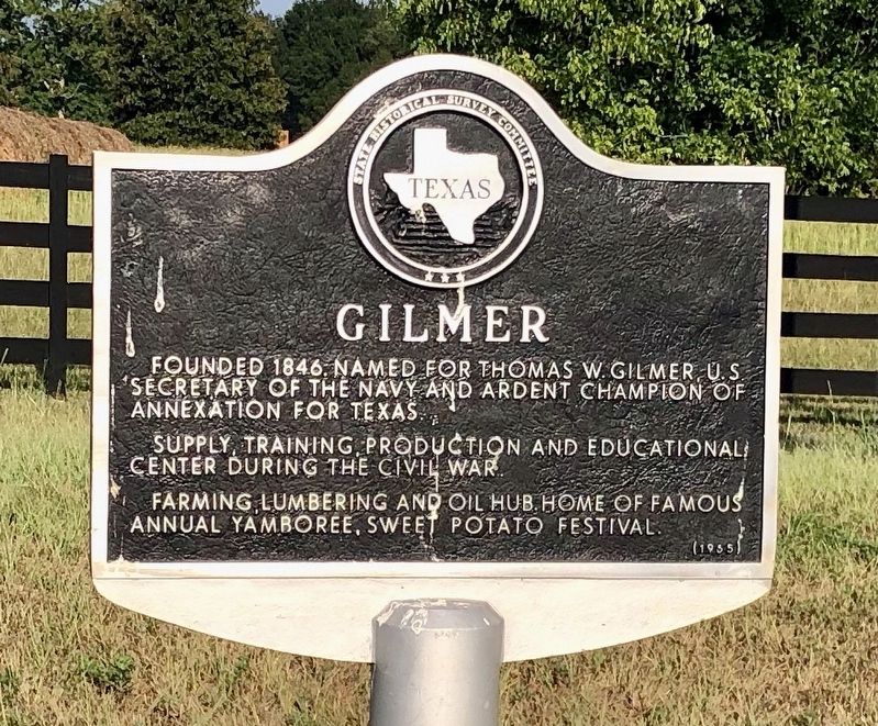 Gilmer Marker image. Click for full size.