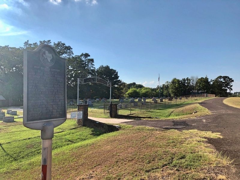 West Mountain Cemetery & Marker image. Click for full size.