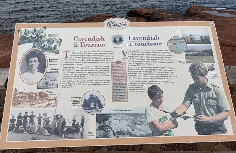 Cavendish and Tourism Marker image. Click for full size.