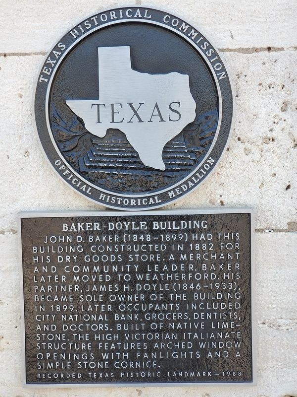 Baker-Doyle Building Marker image. Click for full size.
