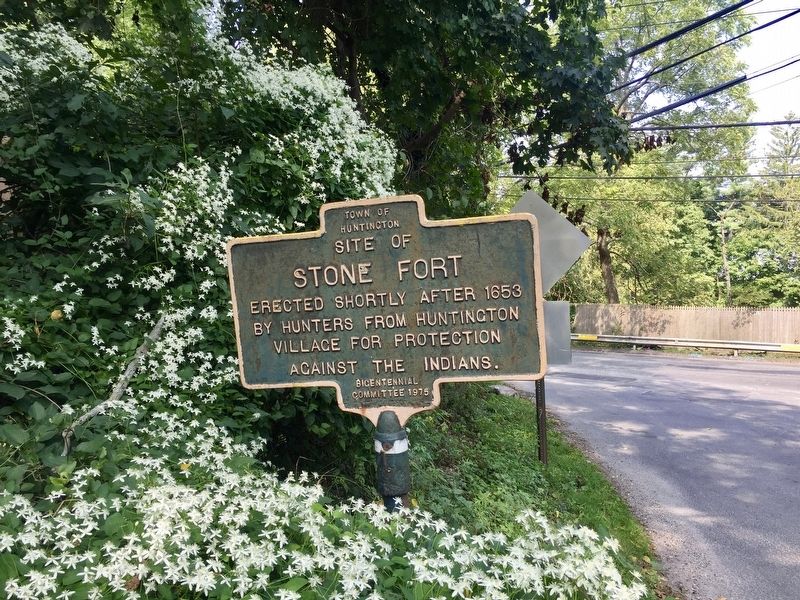 Site of Stone Fort Marker image. Click for full size.