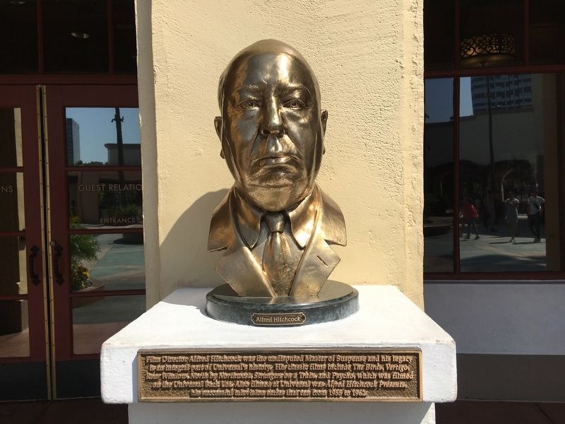 Alfred Hitchcock Marker. Click for full size. Alfred Hitchcock Marker image. Click for full size.