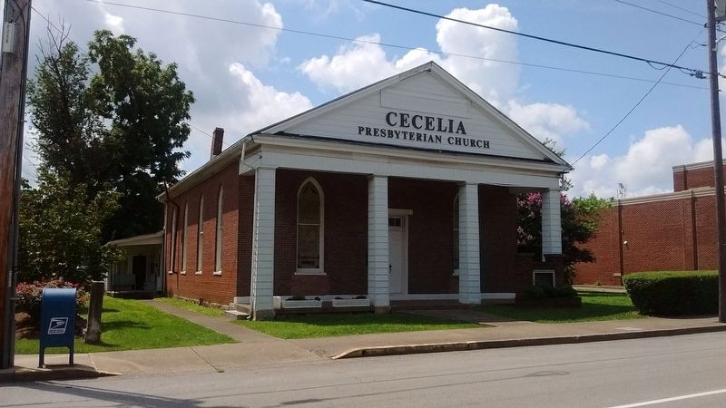 Cecelia Memorial Presbyterian Church. Click for full size. Cecelia Memorial Presbyterian Church image. Click for full size.