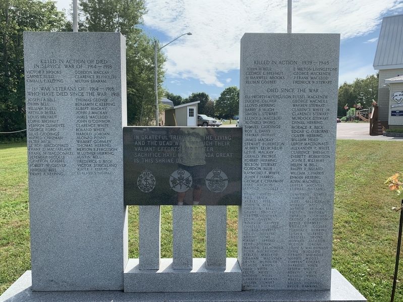 Murray Harbour War Memorial image. Click for full size.