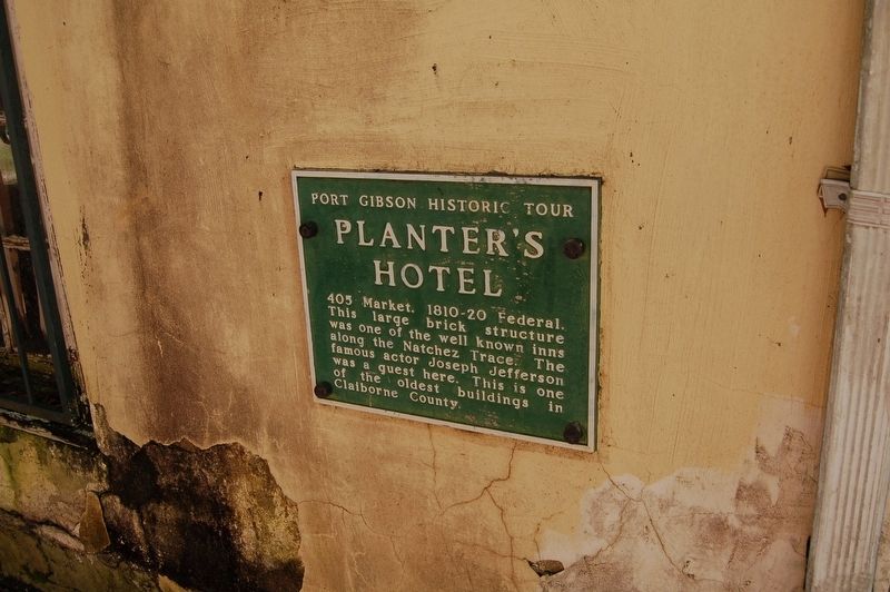 Planter's Hotel Marker. Click for full size. Planter's Hotel Marker image. Click for full size.