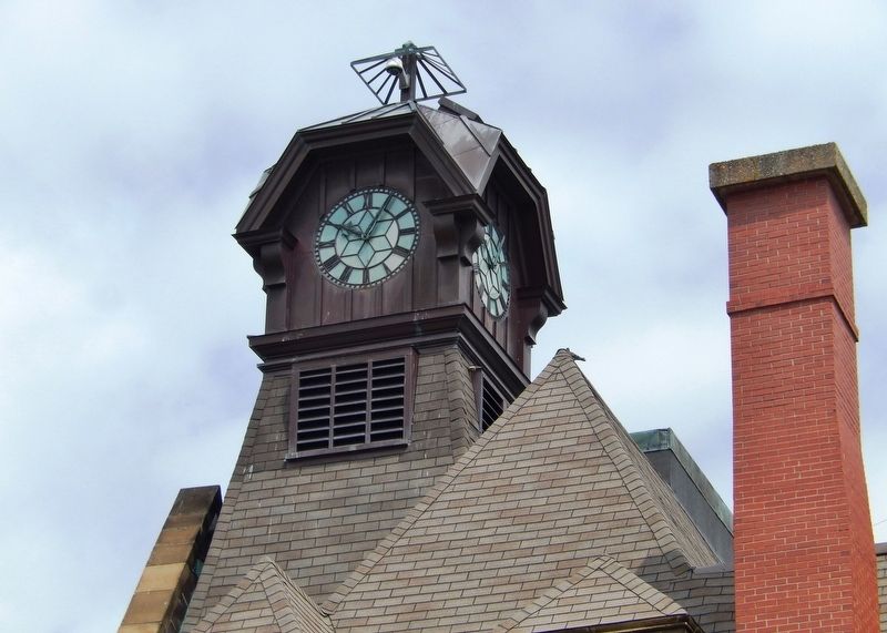 Former Summerside Post Office Clock Tower image. Click for full size.