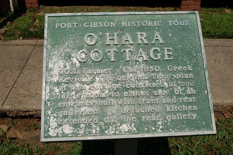 O'Hara Cottage Marker image. Click for full size.