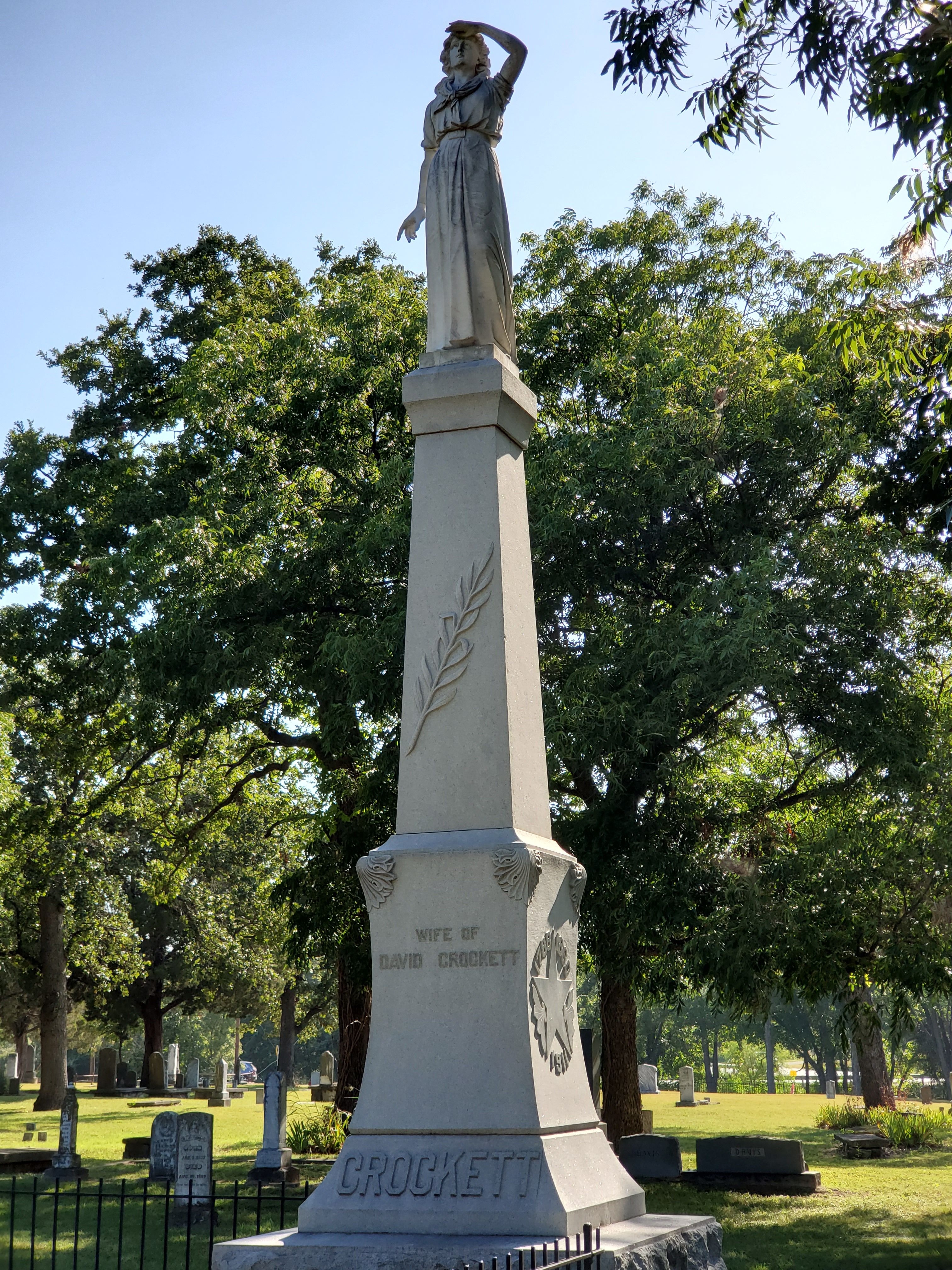 Elizabeth Crockett Monument