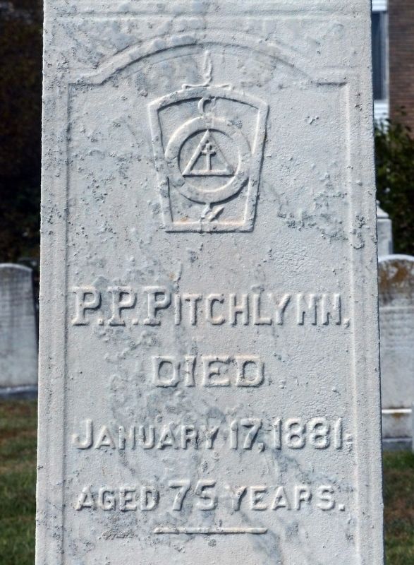 P. P. Pitchlynn,<br>Died<br>January 17, 1881;<br>Aged 75 Years. image. Click for full size.