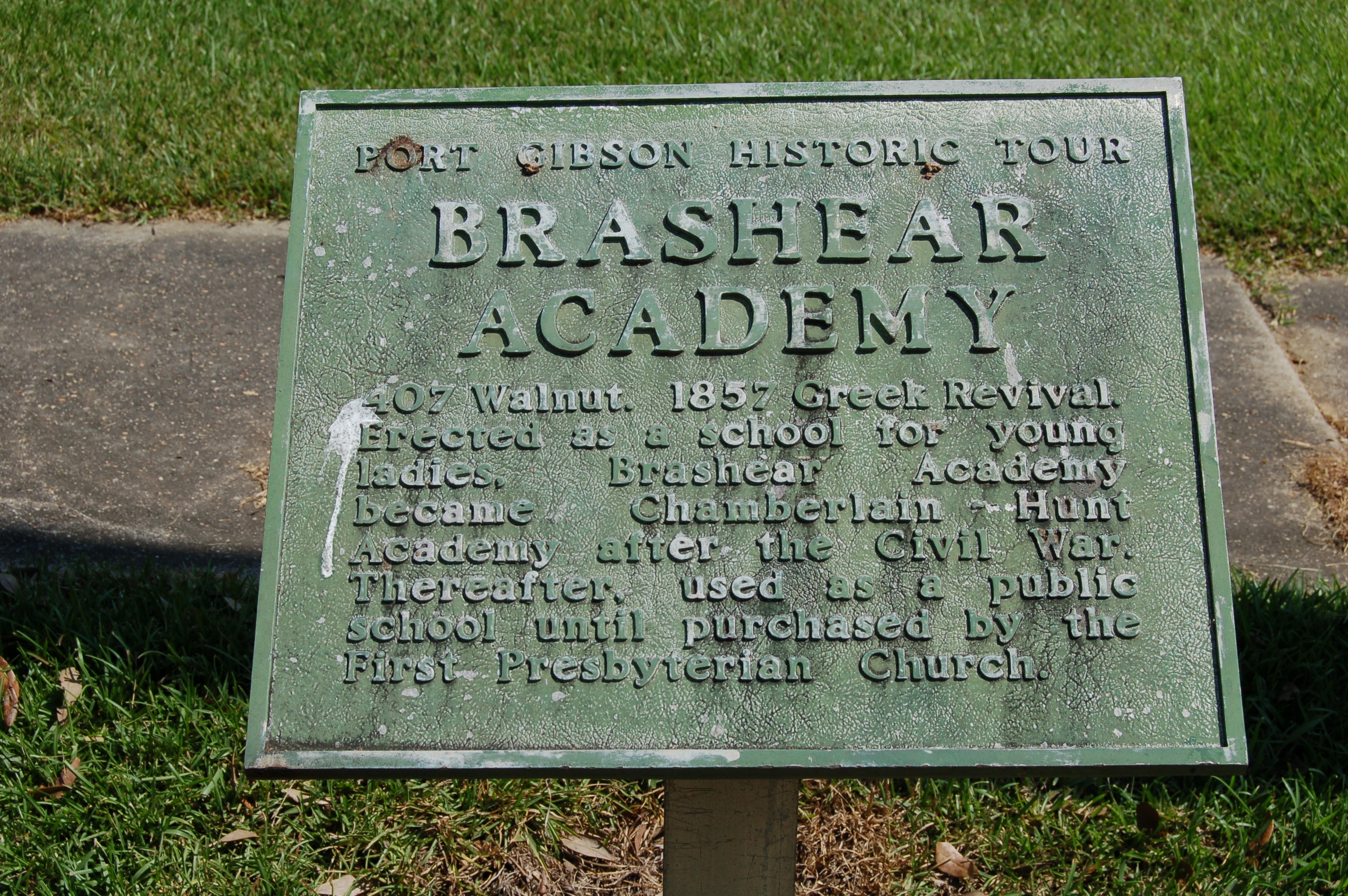 Brashear Academy Marker