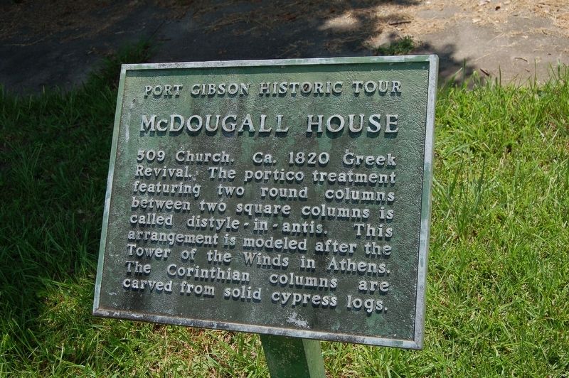 McDougall House Marker image. Click for full size.