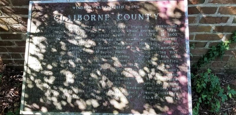 Claiborne County Marker image. Click for full size.