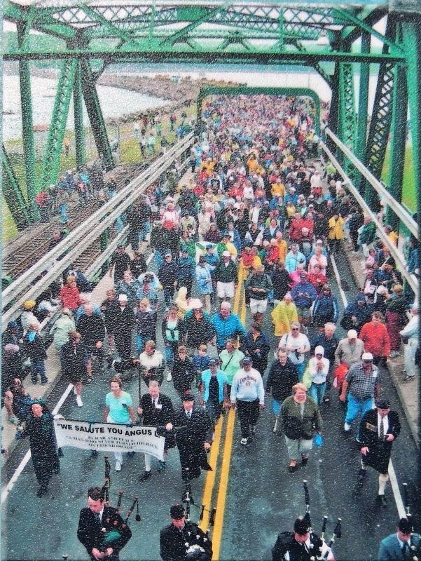 Marker detail: Canso Causeway 50th Anniversary. Click for full size. Marker detail: Canso Causeway 50th Anniversary image. Click for full size.