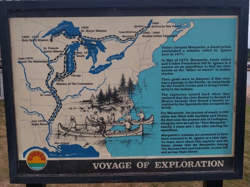 Voyage of Exploration Marker image. Click for full size.
