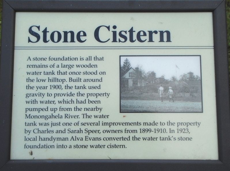 Stone Cistern Marker image. Click for full size.
