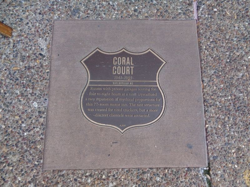 Coral Court Marker image. Click for full size.