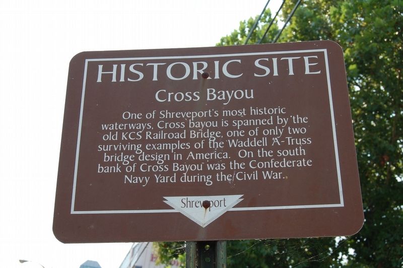 Cross Bayou Marker image. Click for full size.