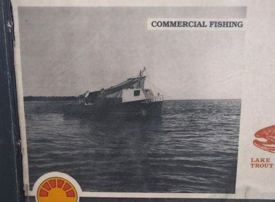 Commercial Fishing Marker - left image image. Click for full size.