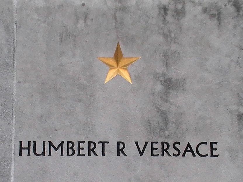 Gold Star/Name of Humbert Roque "Rocky" Versace image. Click for full size.