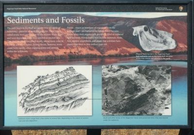 Sediments and Fossils Marker image. Click for full size.