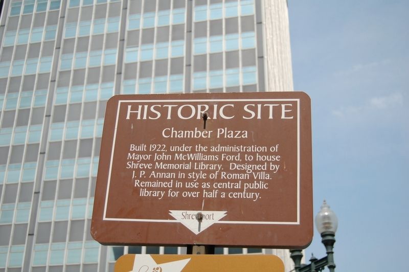 Chamber Plaza Marker. Click for full size. Chamber Plaza Marker image. Click for full size.