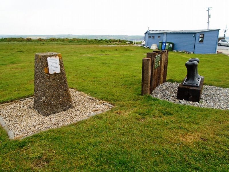 Triangulation Pillar and Marker image. Click for full size.