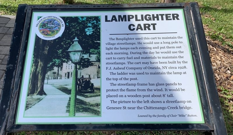 Lamplighters Cart Marker image. Click for full size.