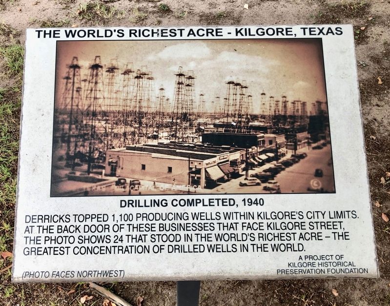Drilling Completed, 1940 Marker image. Click for full size.