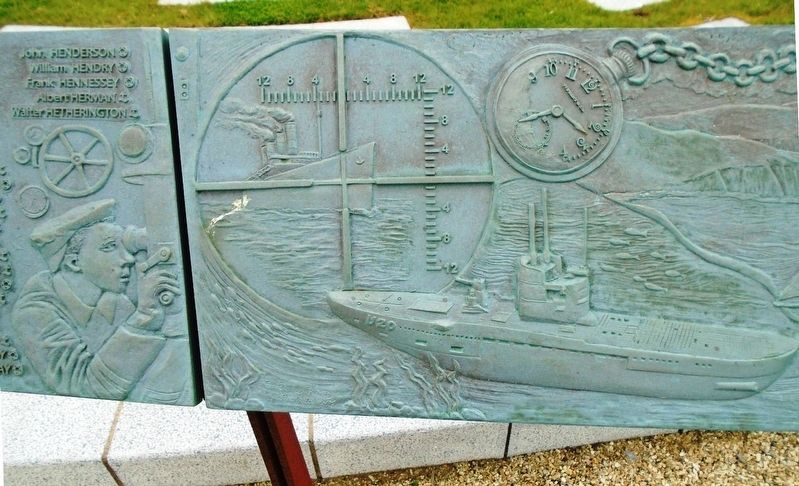 Lusitania Memorial Garden Memorial (portion) image. Click for full size.