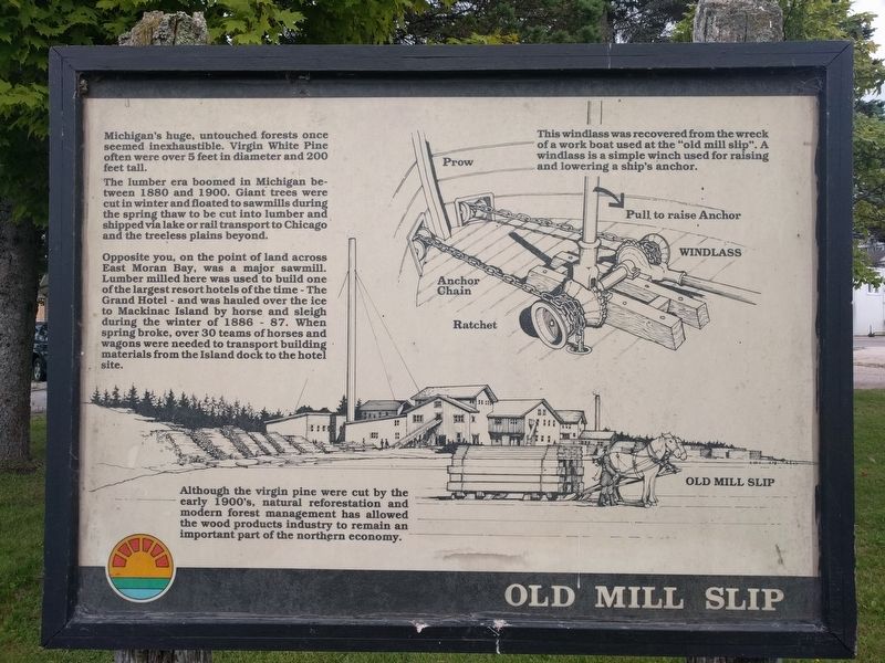 Old Mill Slip Marker image. Click for full size.