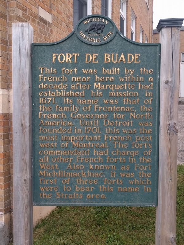 Fort de Buade Marker image. Click for full size.