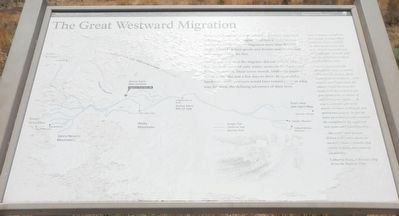 The Great Westward Migration Marker image. Click for full size.