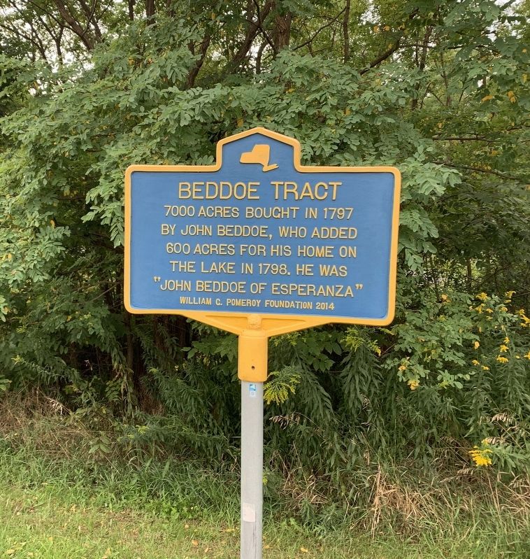Beddoe Tract Marker image. Click for full size.