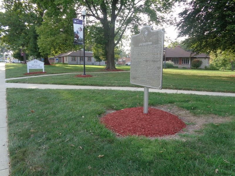John Mason Peck Marker. Click for full size. John Mason Peck Marker image. Click for full size.