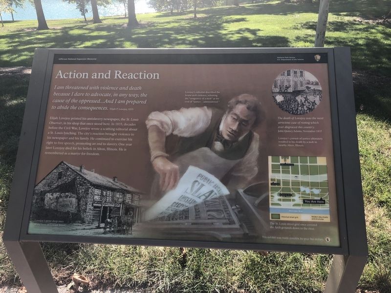 Action and Reaction Marker. Click for full size. Action and Reaction Marker image. Click for full size.