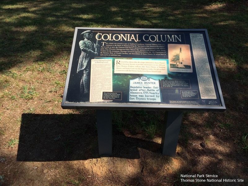 Colonial Column Marker image. Click for full size.