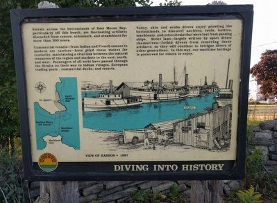 Diving into History Marker image. Click for full size.