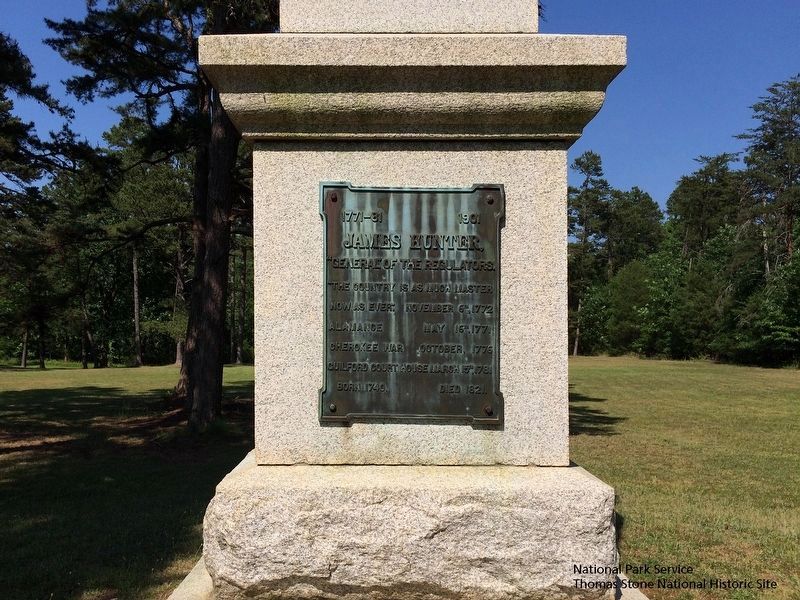 The Battle of Alamance Monument. Also known as the Colonial Column. image. Click for full size.