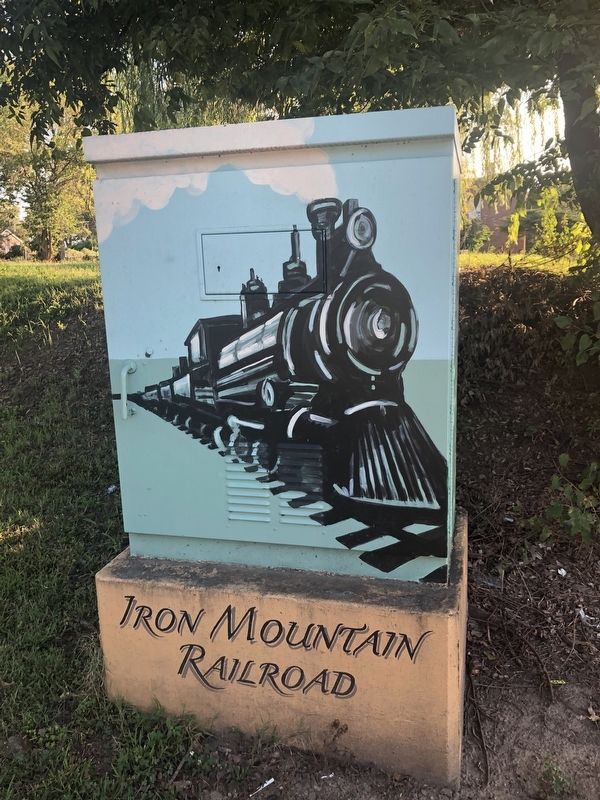 Iron Mountain Railroad Marker image. Click for full size.