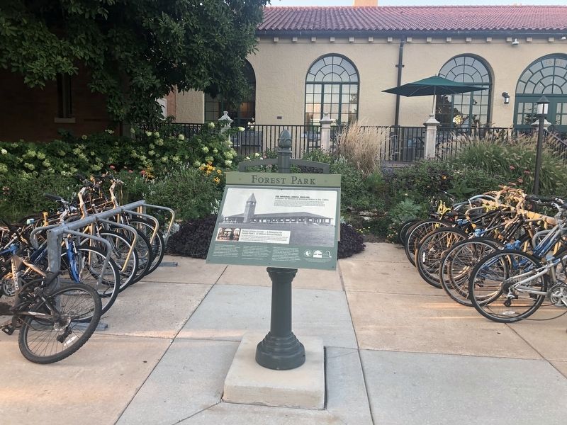 The Original Lindell Pavilion Marker image. Click for full size.