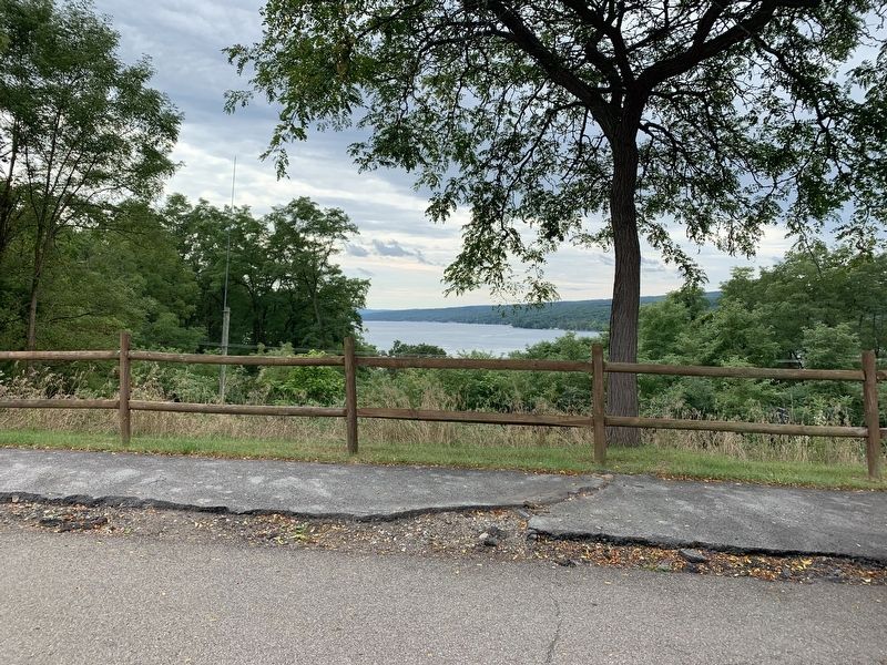 Keuka Lake View from rest area image. Click for full size.