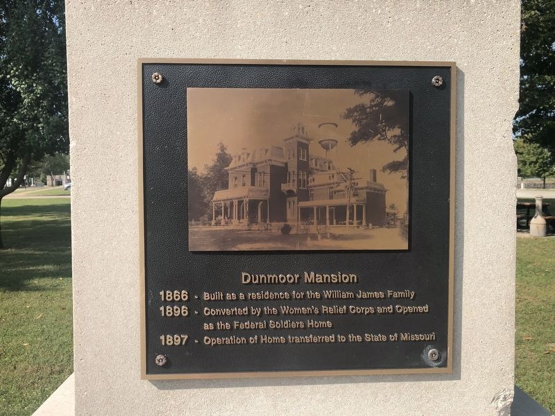 Dunmoor Mansion Marker. Click for full size. Dunmoor Mansion Marker image. Click for full size.