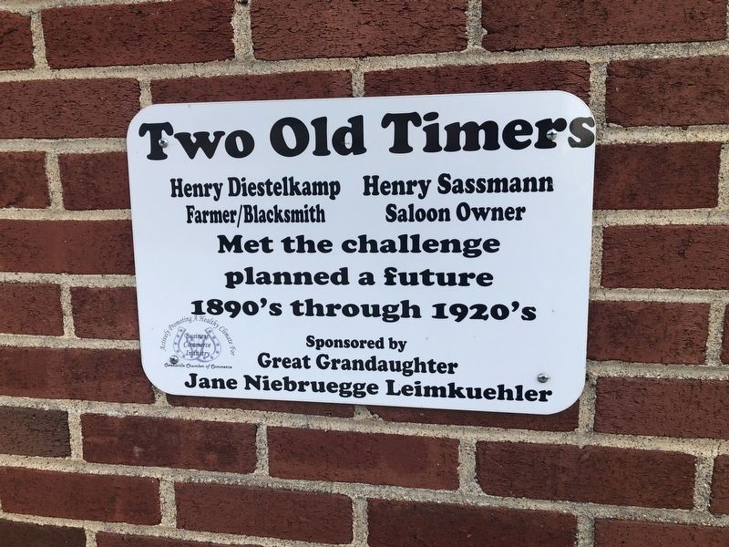Two Old Timers Marker image. Click for full size.
