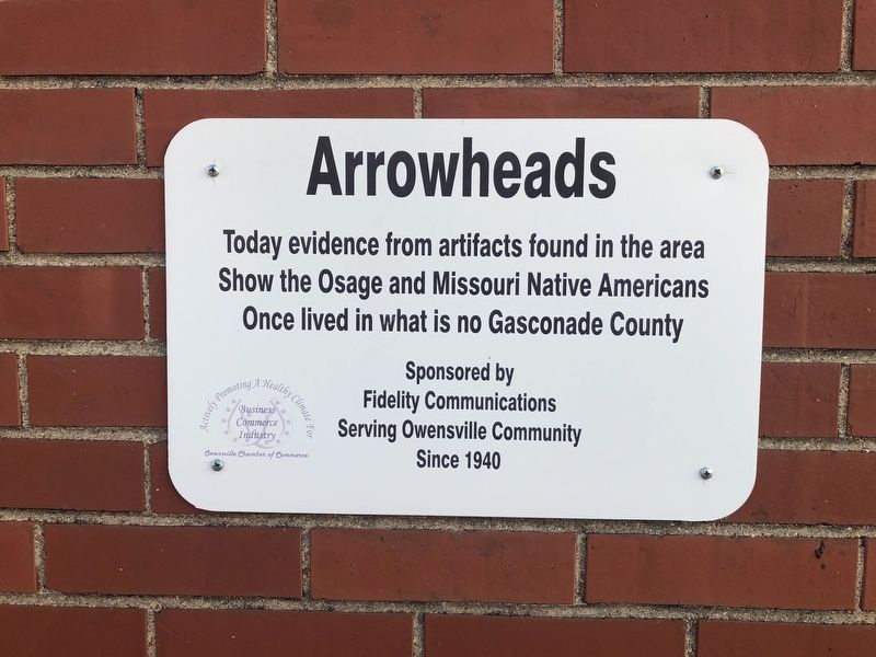 Arrowheads Marker image. Click for full size.