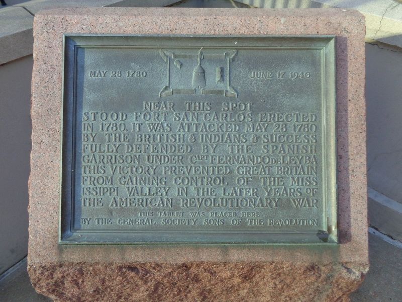 Fort San Carlos Marker. Click for full size. Fort San Carlos Marker image. Click for full size.